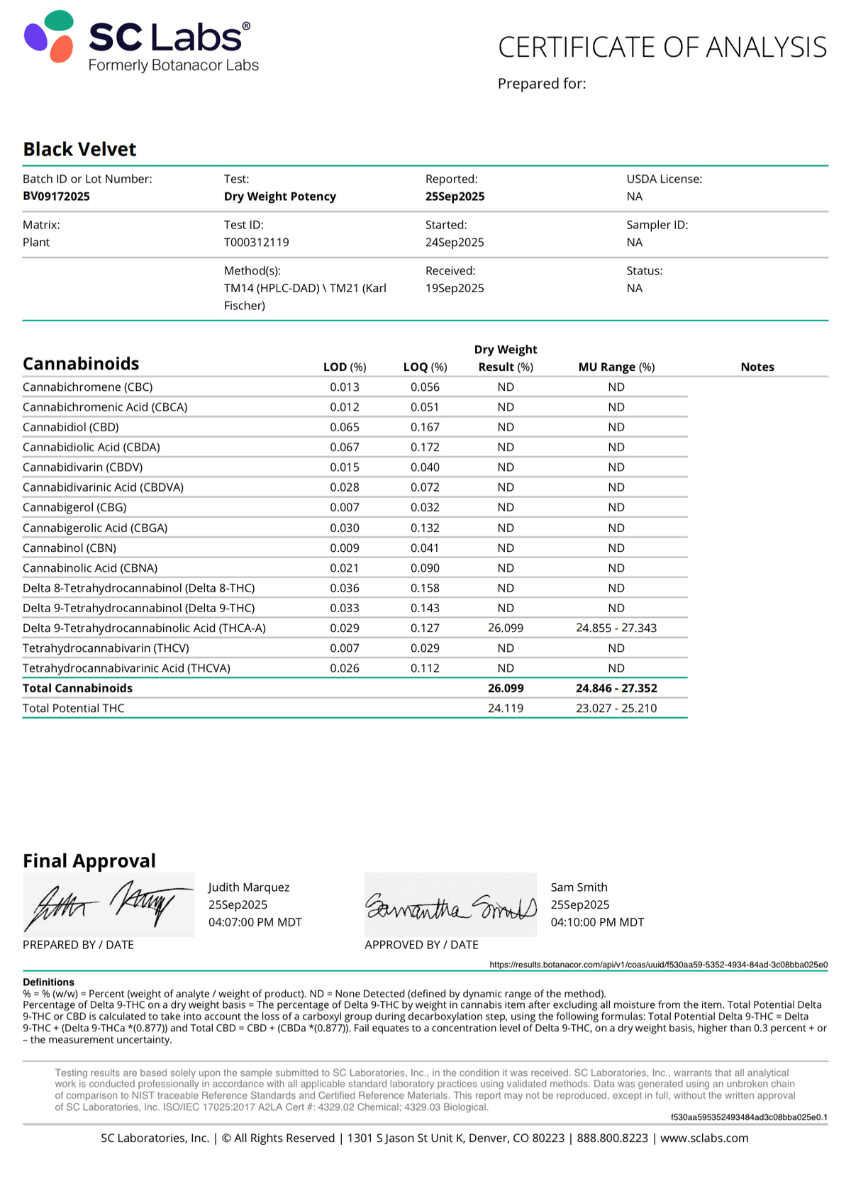 Black Velvet (THC-A)